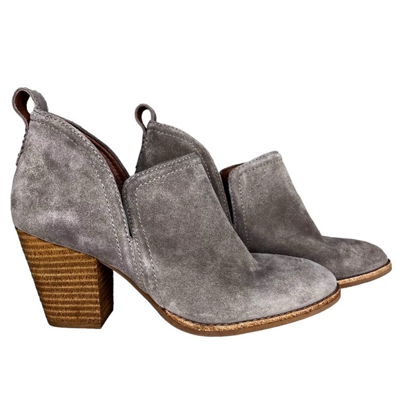 Jeffrey Campbell Shoes - Jeffrey Campbell NWOT Rosalee Ankle Bootie in Taupe/Gray Suede Size 7.5